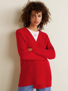 Red Sweater - V Neck