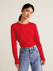 Red Sweater - Round Neck